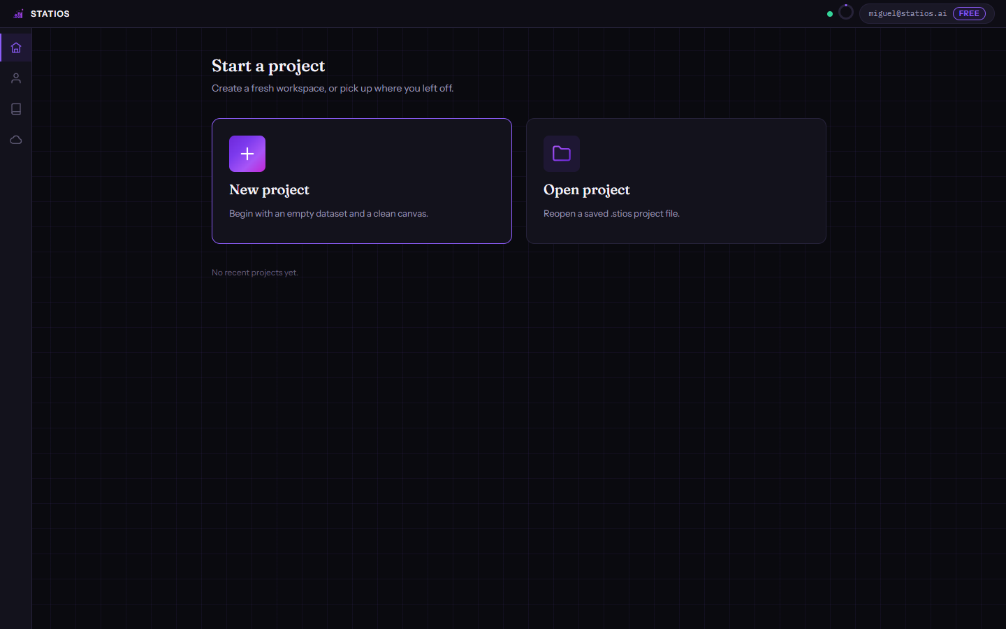 Lobby — start screen